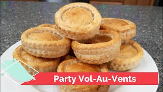 Party volauvents easy recipe how to Demo at home Season special [upl. by Phi248]