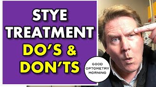 STYE TREATMENT How to treat a stye in your eye What to do amp biggest MISTAKES from your eye doctor [upl. by Siul989]