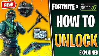 How To UNLOCK Geforce Reflex Bundle in Fortnite Explained Guide [upl. by Niassuh]