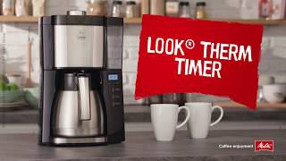 Melitta® Look® V Therm Timer Filter coffee maker [upl. by Ekeiram]