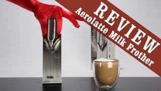 Aerolatte Milk Frother  Exclusive Review [upl. by Rosalinda]