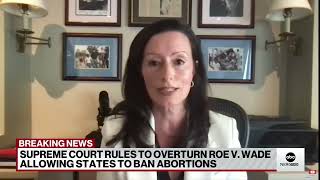 TCAs Maureen Ferguson Discusses Impact of Supreme Court Ruling on Roe v Wade on ABC News [upl. by Noraed366]