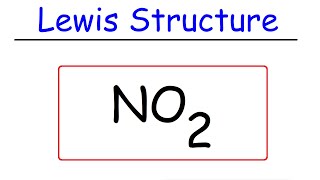 NO2  Lewis Structure  Nitrogen Dioxide [upl. by Sackman493]