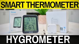 GOVEE Thermometer Hygrometer and Humidity Monitor  Bluetooth H5074 amp H5075 [upl. by Ahtebat]