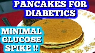 Pancakes for Diabetics  that ACTUALLY TASTE GOOD [upl. by Yemac]