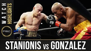 Stanionis vs Gonzalez HIGHLIGHTS December 16 2020  PBC on FS1 [upl. by Nnylidnarb]