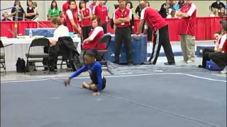 Simone Biles  Floor Exercise  2010 Junior Olympic National Championships [upl. by Gottuard]