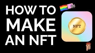 How to Make and Sell an NFT Crypto Art Tutorial [upl. by Omero]