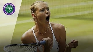 Maria Sharapova vs Serena Williams Wimbledon final 2004 Extended Highlights [upl. by Golightly139]