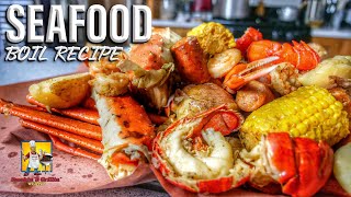 Seafood Boil Recipe In A Pot [upl. by Aluap]