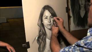 Charcoal portrait session 45 minutes [upl. by Dloraj]