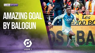 A fantastic goal by Folarin Balogun  Ligue1 [upl. by Stutzman]