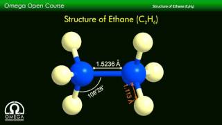 Molecular Structure of Ethane [upl. by Yecrad]