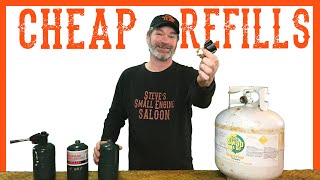 Easily Refill Your 1 Pound Propane Bottle For Pennies [upl. by Diann]