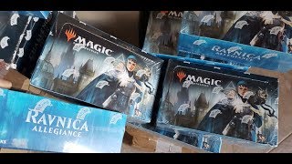 Ravnica Allegiance Boxes  Duplication is a MAJOR PROBLEM [upl. by Ahsikit]