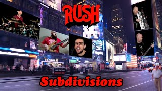 Rush  Subdivisions FullBand Music Video Tribute [upl. by Ayikat]