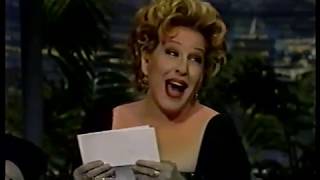 The Tonight Show With Johnny Carson  Farewell Show  Robin Williams amp Bette Midler [upl. by Yrrap917]