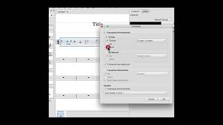 How to Transpose in Musescore [upl. by Yniattirb]