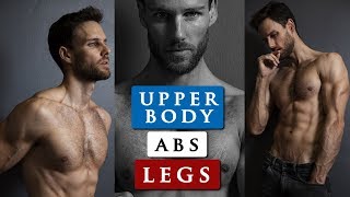 MALE MODEL WORKOUT ROUTINE  How to get a body like a male model [upl. by Puto]