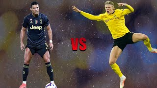 Cristiano Ronaldo Vs Erling Haaland  Skills amp Goals 202021 [upl. by Kciv630]