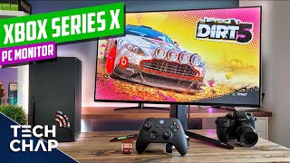 Xbox Series X on a PC Monitor TESTED 1440p 4K 120hz HDMI 21  The Tech Chap [upl. by Greenburg]