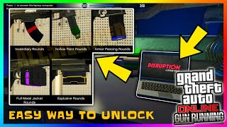 GTA 5 ONLINE How To Unlock Explosive bullets Easily UPDATED 2022 [upl. by Doowyah]