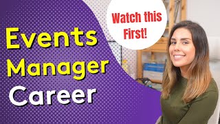 EVENTS MANAGER CAREER  What to Know Before Choosing this Career [upl. by Magdalen159]