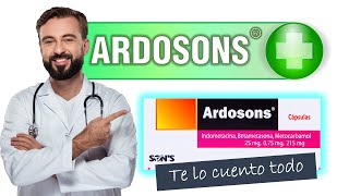 ARDOSONS CAPSULAS COMO TOMAR dosis artritis reumatoide espondilitis anquilosante inflamación [upl. by Nalor]