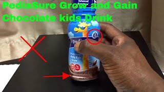 ✅ How To Use PediaSure Grow and Gain Chocolate Kids Drink Review [upl. by Eden]