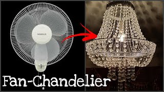 DIY Chandelier from Scrap  Transforming Waste into a Dazzling Masterpiece  SL DUDe [upl. by Iteerp972]