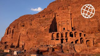 Petra Jordan Amazing Places 4K [upl. by Ellecrad]