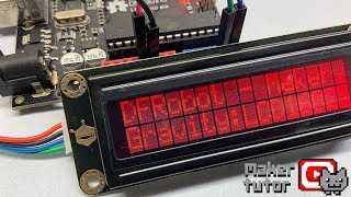 Arduino how to use LCD1602 RGB I2C display  DFRobot [upl. by Otsirave]