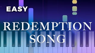 Bob Marley  Redemption Song  EASY Piano TUTORIAL by Piano Fun Play [upl. by Jilli800]