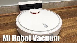 Mi Robot Vacuum Setup amp Review  Automatic Vacuum Cleaner It Works [upl. by Haggai]