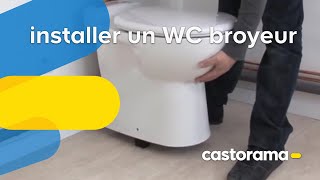 Installer un WC broyeur Castorama [upl. by Regor]