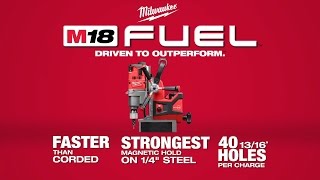 Milwaukee® M18 FUEL™ Magnetic Drill [upl. by Levitus]