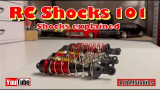 RC shocks 101 [upl. by Ranchod]