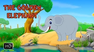 Jataka Tales  The Golden Elephant  Animated  Cartoon Stories for Kids [upl. by Adria352]