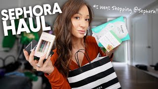 Huge SEPHORA Beauty Haul Vlogmas Day 22 [upl. by Arraik851]