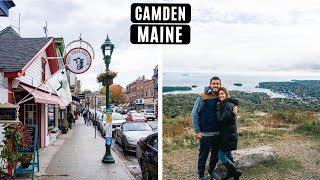 Finding Our FAVORITE Town in Maine with an AMAZING View  Van Life Camden Maine  Van Life Ep 7 [upl. by Tenn194]