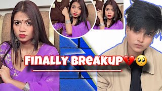 FINALLY BREAKUP 🥺💔 rajjufam love sad vlog vlogger [upl. by Nailij]