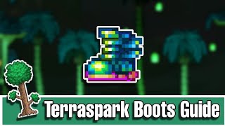 Terraria 143  How to Craft Terraspark Boots [upl. by Mireielle945]