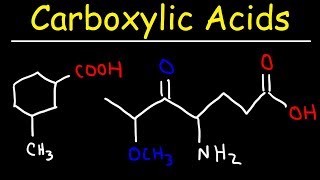 Naming Carboxylic Acids  IUPAC Nomenclature [upl. by Kelula950]