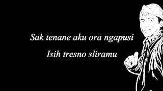 Didi kempot Sewu Kuto Lyric [upl. by Sarina255]