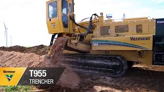 The T955 Commander 3 Trencher [upl. by Kenison]