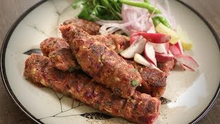 How To Make Veg Seekh Kebab  Popular Veg Starter Recipe  The Bombay Chef  Varun Inamdar [upl. by Guilbert]