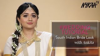 South Indian Bridal Makeup Tutorial Ft Corallista  Indian Wedding Makeup  Nykaa [upl. by Amero]