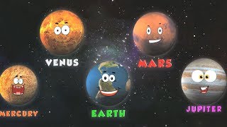 pianeti canzone  Canzone educativa per bambini  Impara i pianeti  Planets Song  Learn Planets [upl. by Innek]