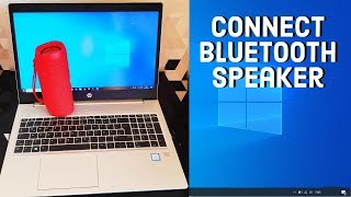 How to Connect Bluetooth Speaker to Laptop [upl. by Assiled]