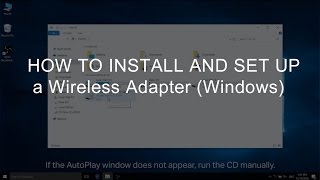 How to Install and Set Up a Wireless Adapter Windows [upl. by Lipman]